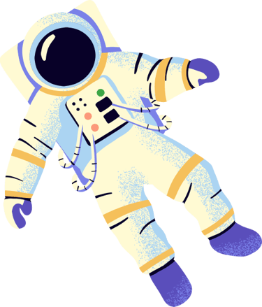 a man in a spacesuit with a helmet on
