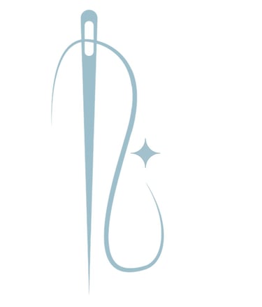 Icône d’aiguille représentant des créations uniques cousues main en France