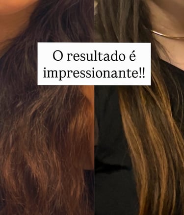 a woman with a smile on her face and a photo of her face