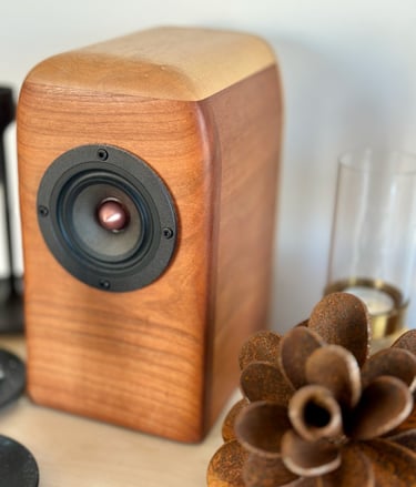 A lovely cherry speaker