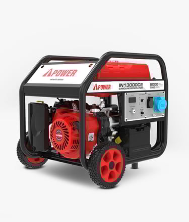 Gasoline generator with reliable performance