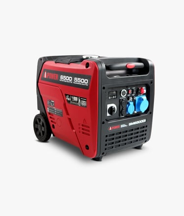 Inverter generator for home or recreational use
