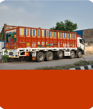 Custom-built cargo truck body with optimized load space – fabricated by MS Engineering Works, Sonipa