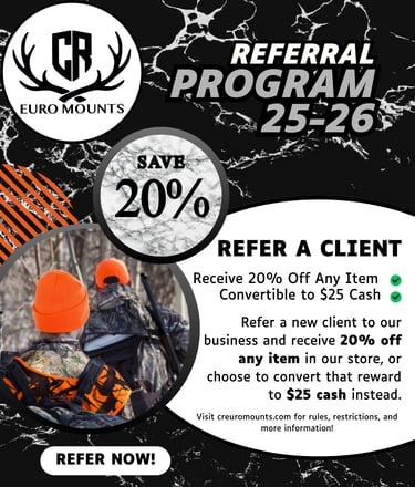 A referral program.