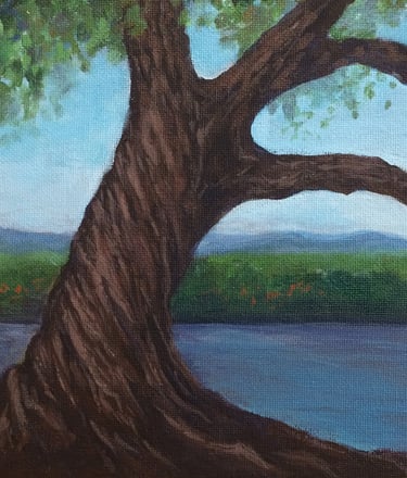 Tree painting image
