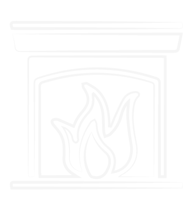 Une cheminée avec insert