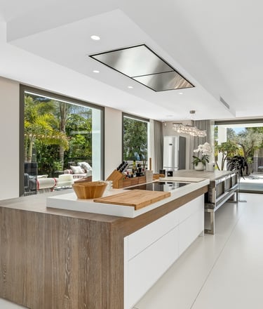 Designer kitchen at Villa Serenity 