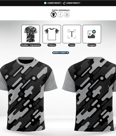 a t - shirt with a black and white shirt