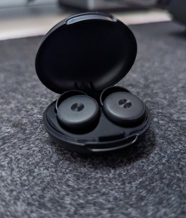 a picture of noise cancelling ear plugs