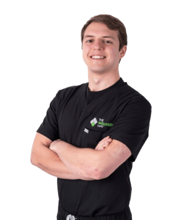 Dr. Sean posing for his headshot
