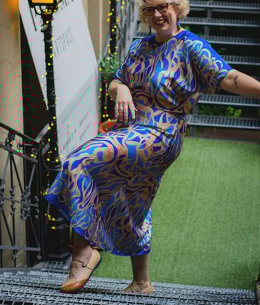 széles láb balerina