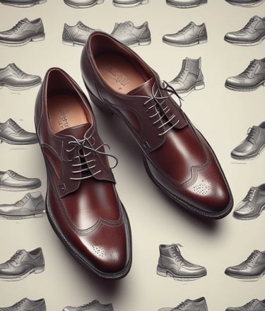 Display of interchangeable watch straps and cleaning kits arranged neatly on a wooden surface.