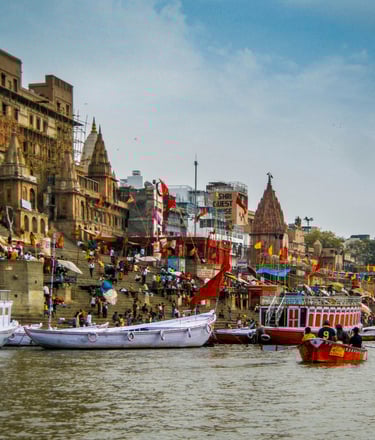 Evening Boating From Dashashwamedh Ghat