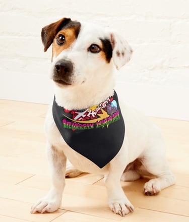 BIZARRELY LUMINARY Merch Pet Bandana