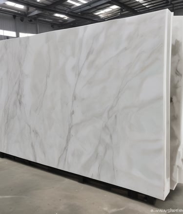 A rough and textured surface with a mixture of gray, orange, and brown hues. The material appears porous and uneven, suggesting a type of rock or concrete with evident weathering or layering. The surface catches light, creating shadows and highlights that emphasize its ruggedness.