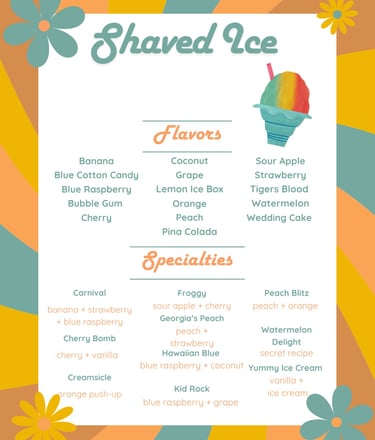 The Bean Shaved Ice Parties