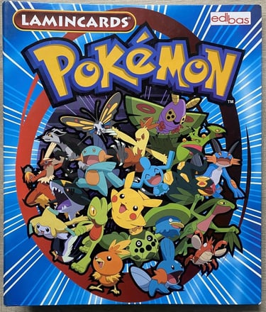 Classeur bleu Lamincards spécial édition