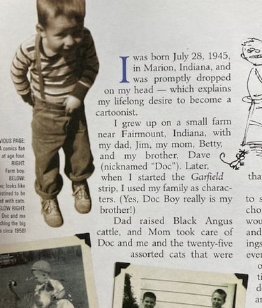 Garfield's Twentieth Anniversary Collection - Childhood Jim Davis