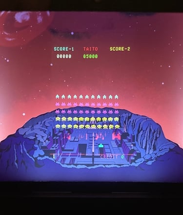 Numskull Space Invaders 2 Graphic Problems