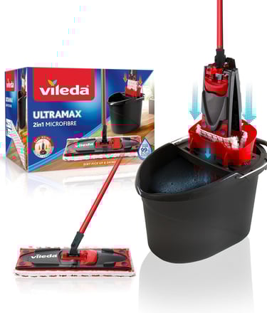a cleaning mop with a mop and a cleaning mop