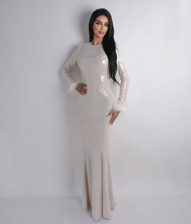 Casual yet professional studio portrait, balancing approachability with a refined look