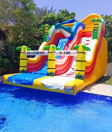 theme based party bouncy castle