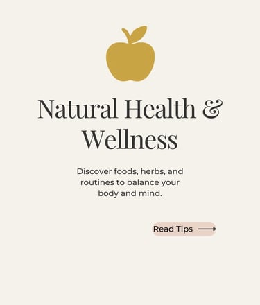 Natural Health & Wellness