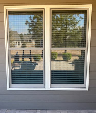 Fiberglass window installation in Mint Hill NC