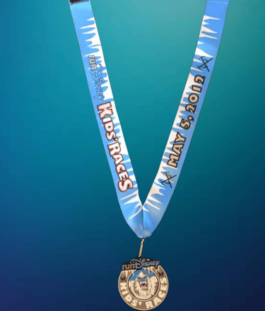 2012 runDisney Expedition Everest Challenge Kids Race Medal
