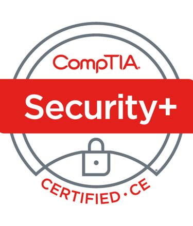 A digital badge issued to me from CompTIA Security+ 701