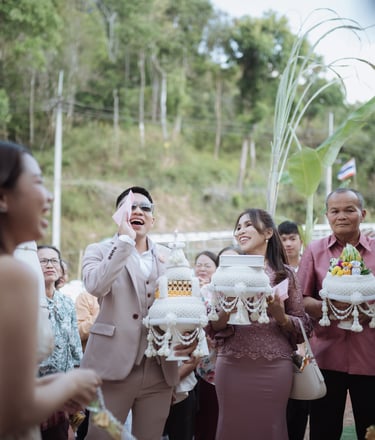 บรรยากาศงานหมั้น