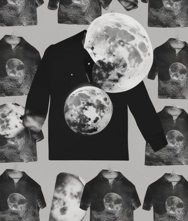 Close-up of a crisp, lightweight summer shirt hanging on a wooden hanger against a bright, airy background.