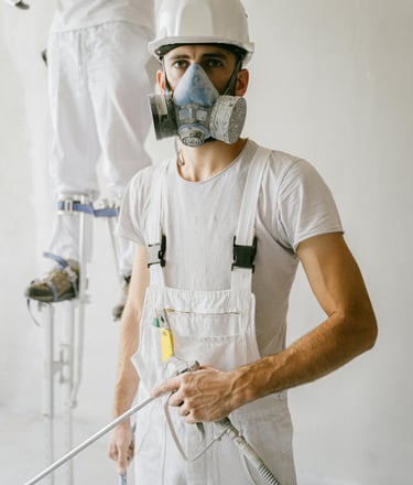 painting after drywall ceiling repair