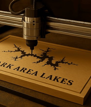 Hand Crafted Lakes Signs
