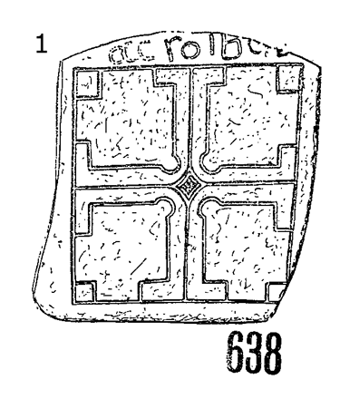 Clonmacnois Runestone 638 - Barony of Garrycastle, County of Offally, Ireland (500 CE)