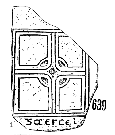 Clonmacnois Runestone 639 - Barony of Garrycastle, County of Offally, Ireland (400 CE)