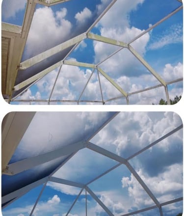 screen enclosure cleaning wesley chapel fl