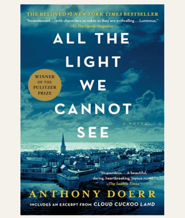 Book cover — All the Light We Cannot See by Anthony Doerr