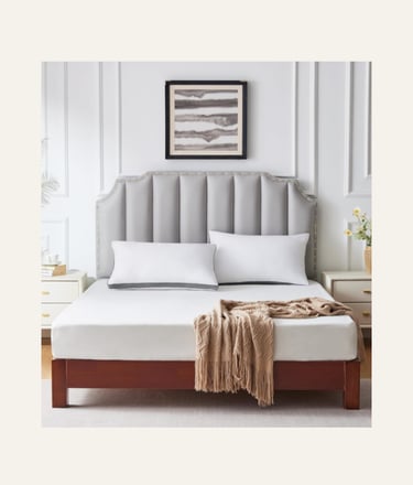 CozyLux Pillows Queen Size Set of 2 Queen Size Dark Grey