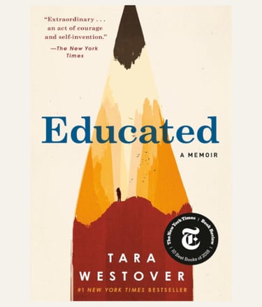 Educated — Tara Westover - Book Cover