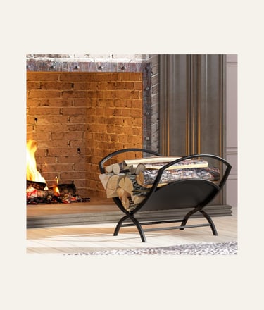 Fire Beauty Store Folding Fireplace Log Holder