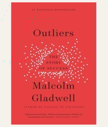 Outliers — Malcolm Gladwell - Book Cover