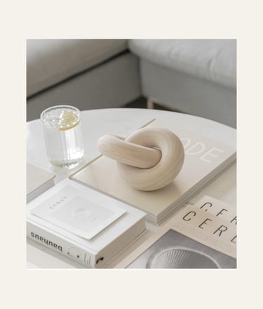 PEAKOLY Wood Knot Decor Natural 