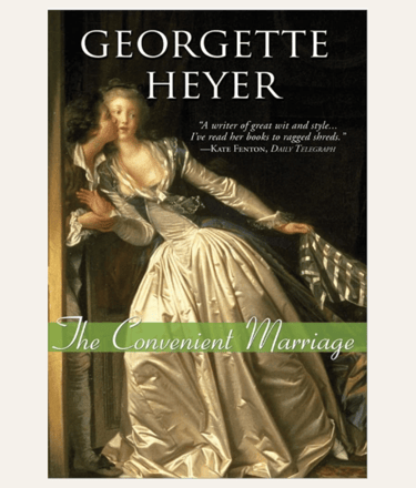 The Convenient Marriage by Georgette Heyer book cover