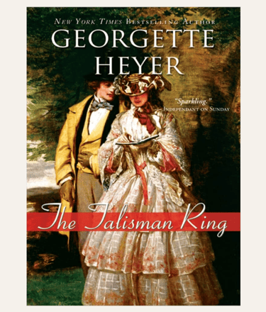 cover of the book The Talisman Ring by Georgette Heyer