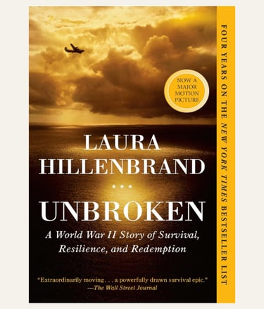 Unbroken — Laura Hillenbrand - Book Cover