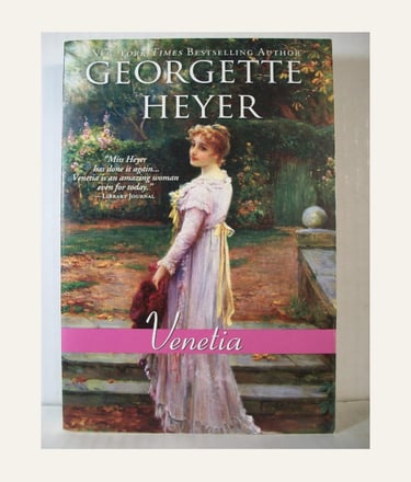 cover of the book Venetia by Georgette Heyer
