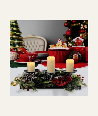 VIEWELLD Flickering Flameless Candles Battery Operated with Remote and Timer 