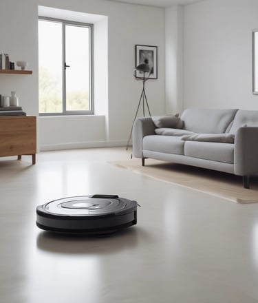 A variety of robotic devices showcased together in an appealing layout.