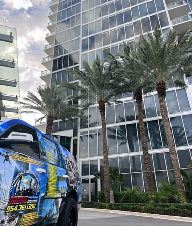 Drone Window Cleaning Fort Lauderdale
